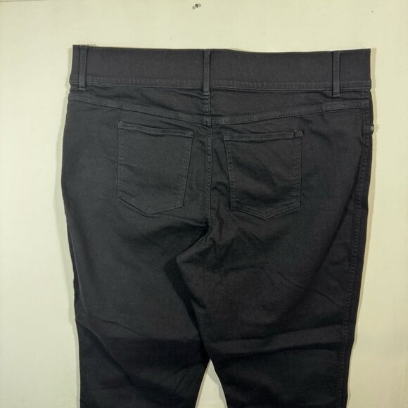 SPANX Women’s Ankle Skinny Jeans Black 3X Stretch Casual Everyday Comfy Fall NWT - Picture 9 of 10